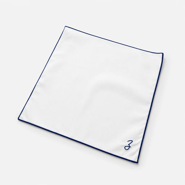 Mouchoir de poche pour homme - Bleu