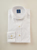 Men's Business Shirt - 100% Egyptian Cotton - Plain White Twill