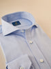 Men's Business Shirt - 100% Egyptian Cotton - Plain Blue