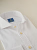 Men's Business Shirt - 100% Egyptian Cotton - Plain White Poplin